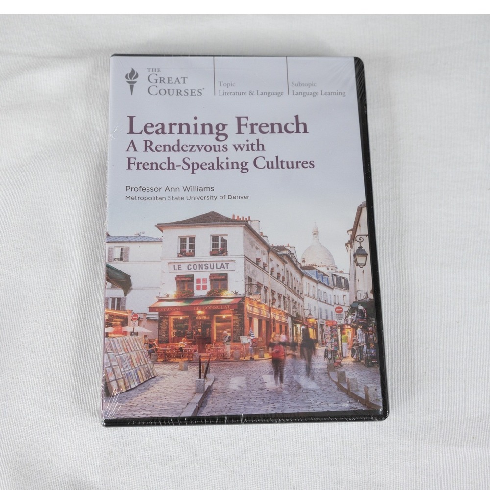 The Great Courses Learning French DVD Set New Language Education 6 Disc